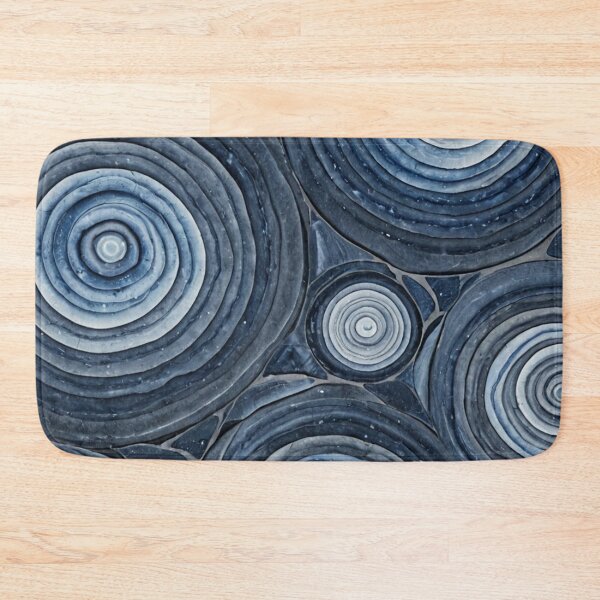 Item preview, Blue Circular Stone Pattern designed and sold by SassyArtistry.