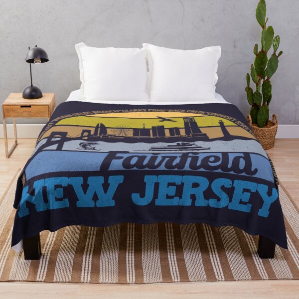 Item preview, Fairfield New Jersey Sunset Retro Vintage Local Pride Logo designed and sold by CRHPOD20.