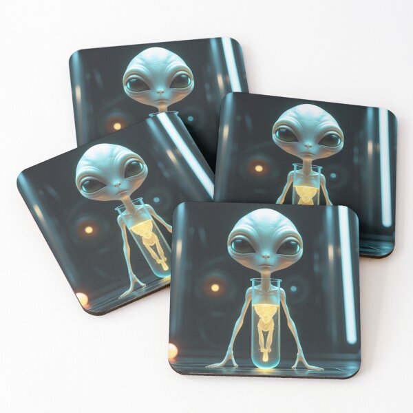 Item preview, Dramatic lighting of alien test tube designed and sold by evanurozi.