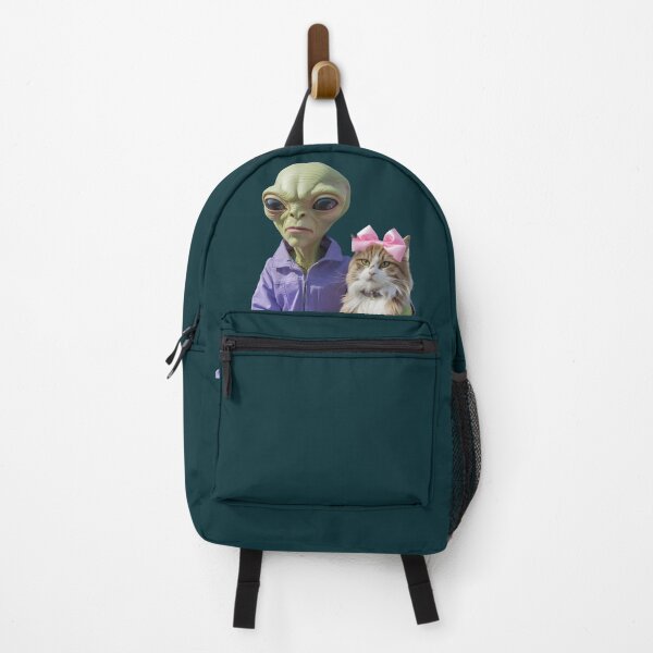 Item preview, Alien and Cat - Galactic Love designed and sold by Dakson Design - Fantasy Art.