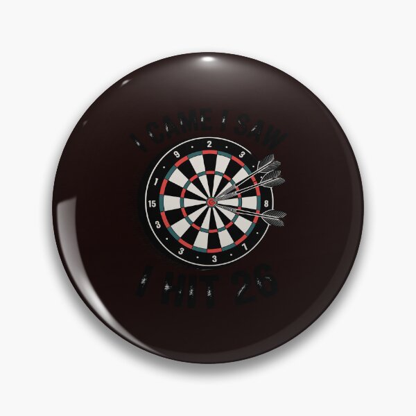 Item preview, I Came I Saw 5 20 1, Hit 26 Funny Dartboard Player Throwers designed and sold by LeeEvans222.