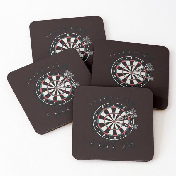 Item preview, I Came I Saw 5 20 1, Hit 26 Funny Dartboard Player Throwers designed and sold by LeeEvans222.