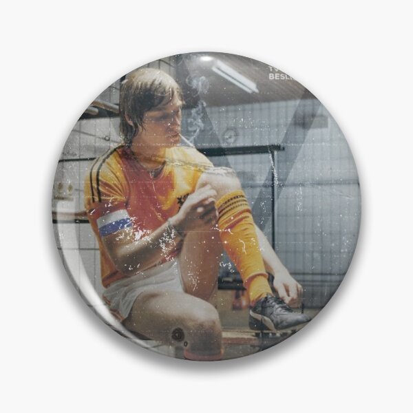 Item preview, Johan Cruyff Football Player Vintage designed and sold by Altaf Aji.