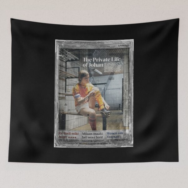 Item preview, Johan Cruyff Football Player Vintage designed and sold by Altaf Aji.