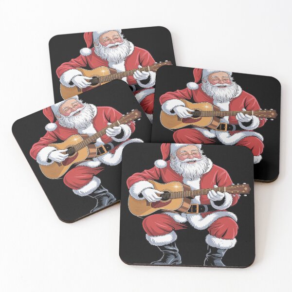 Artikelvorschau, Der Weihnachtsmann spielt Gitarre zu Weihnachten entworfen und verkauft von VladoZork.