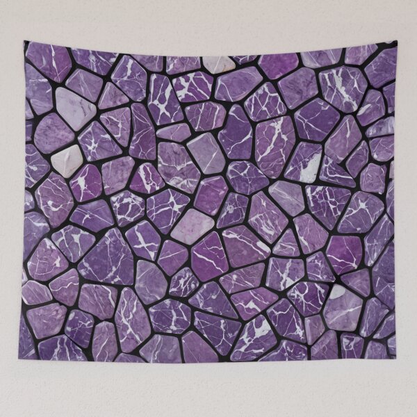 Item preview, Purple Stone Mosaic Texture designed and sold by SassyArtistry.