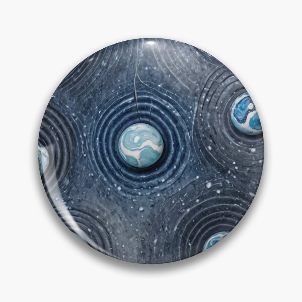 Item preview, Blue Marbles in Rippled Water Surface designed and sold by SassyArtistry.