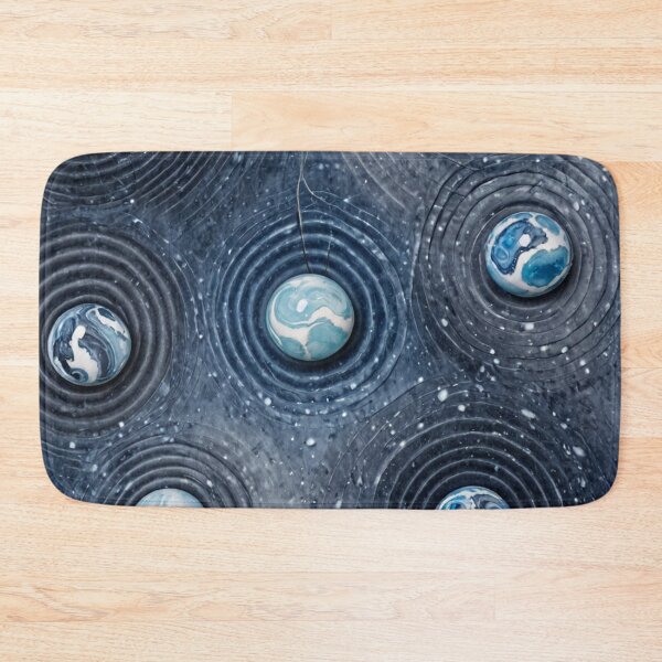 Item preview, Blue Marbles in Rippled Water Surface designed and sold by SassyArtistry.