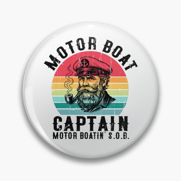 Item preview, Motor Boat Captain Motor Boatin' S.O.B designed and sold by eroseaillustrat.