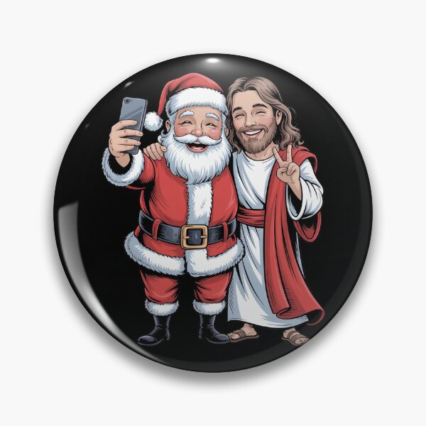 Item preview, Selfie Jesus and Santa merry christmas designed and sold by VladoZork.