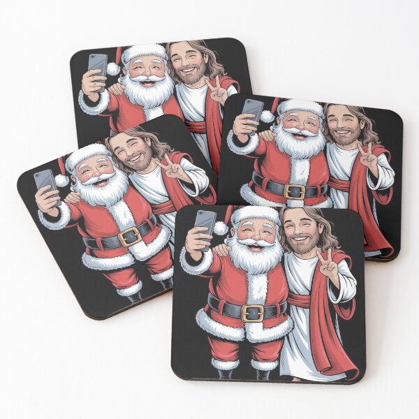 Item preview, Selfie Jesus and Santa merry christmas designed and sold by VladoZork.