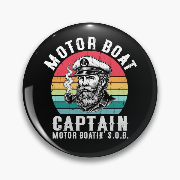 Item preview, Motor Boat Captain Motor Boatin' S.O.B designed and sold by eroseaillustrat.