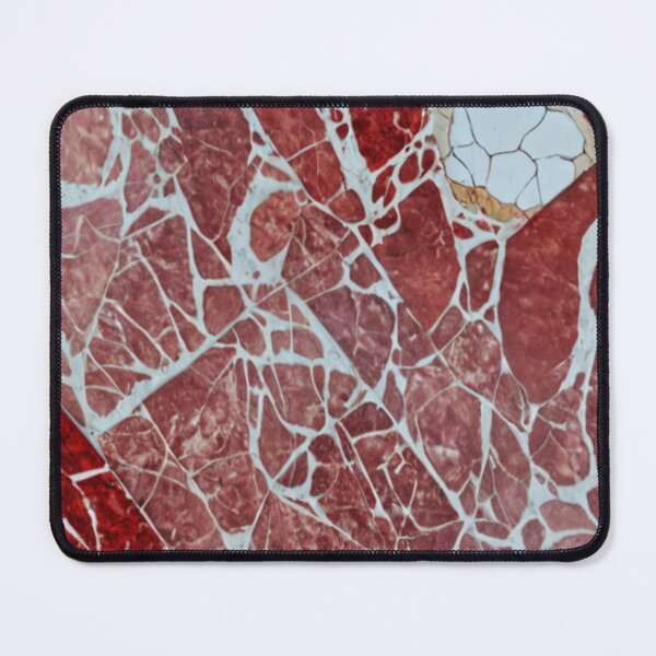 Item preview, Red and White Veined Marble Texture designed and sold by SassyArtistry.