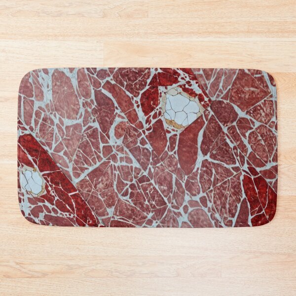 Item preview, Red and White Veined Marble Texture designed and sold by SassyArtistry.