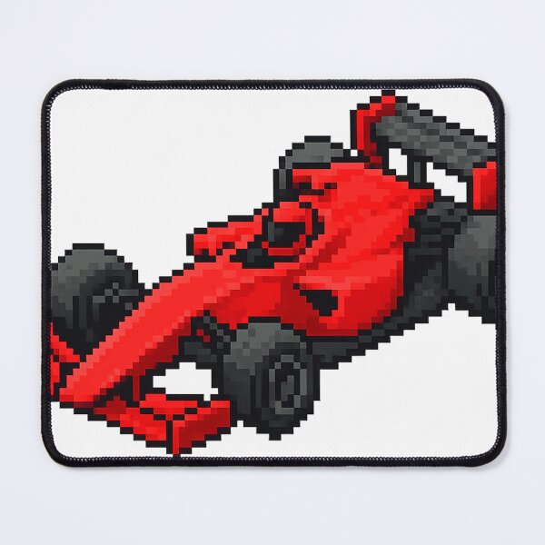 Item preview, Red Formula 1 Car Pixel Art in Isometric View designed and sold by arteopolis.