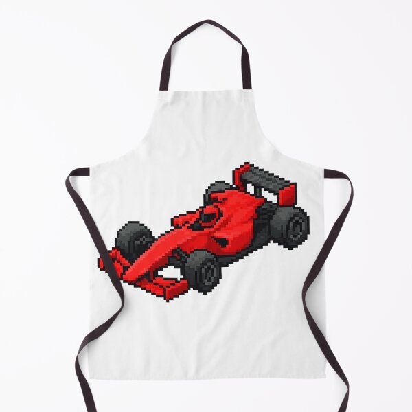 Item preview, Red Formula 1 Car Pixel Art in Isometric View designed and sold by arteopolis.