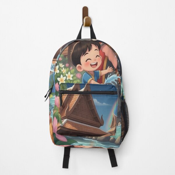 Item preview, Kids and the Elephant: A Traditional Thai Greeting designed and sold by KhongKwan.