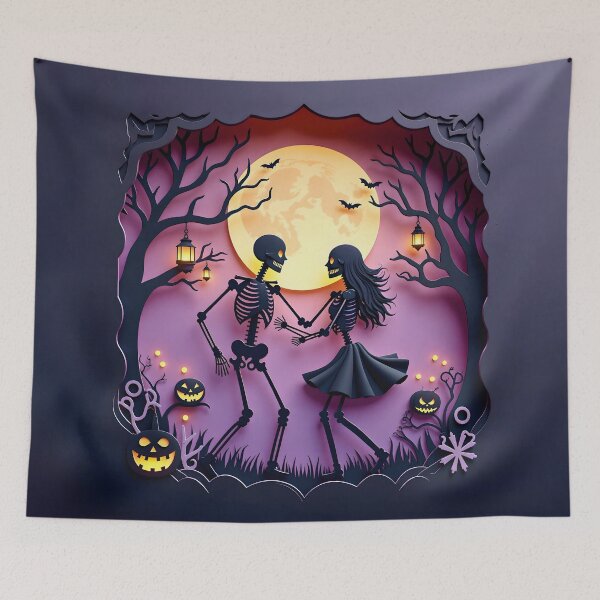 Item preview, Skeleton Waltz designed and sold by Ilona Abou-Zolof.