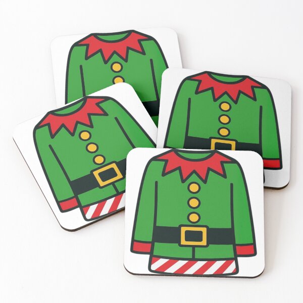 Item preview, Elf Costume T-Shirt - Funny Christmas Elf Outfit for Adults designed and sold by DJRob1337 Productions.