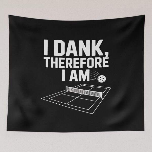 Item preview, I Dink Therefore I Am Pickleball designed and sold by JonBarnes22.