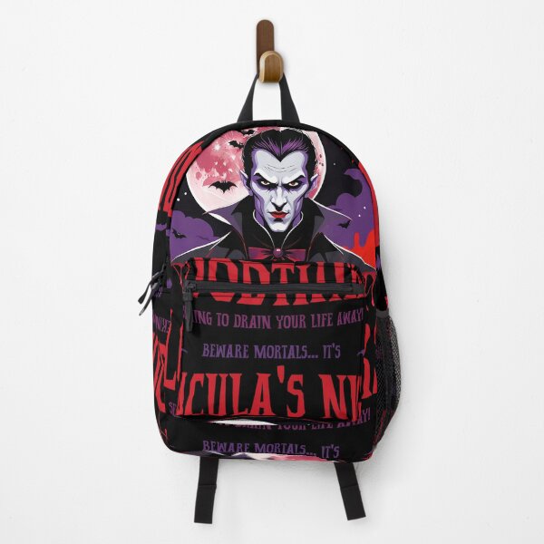 Item preview, Dracula’s Night Bloodthirst Halloween Design – Gothic Vampire Horror Art for Night Lovers designed and sold by GudBuyArt.