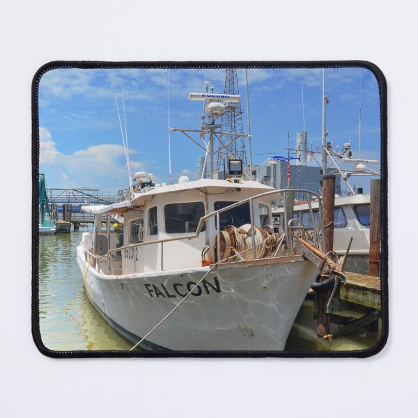 Item preview, Fishing Boats Docked in Harbor designed and sold by Savannah Gibbs.