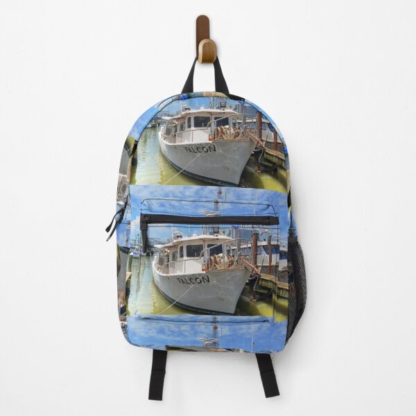 Item preview, Fishing Boats Docked in Harbor designed and sold by Savannah Gibbs.