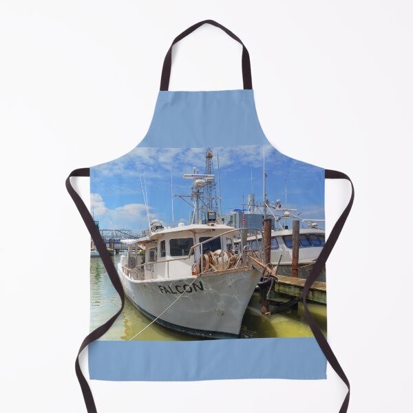 Item preview, Fishing Boats Docked in Harbor designed and sold by Savannah Gibbs.