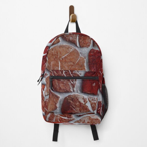 Item preview, Red and Brown Cracked Stone Mosaic designed and sold by SassyArtistry.