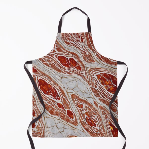 Item preview, Red and White Swirled Marble Texture designed and sold by SassyArtistry.
