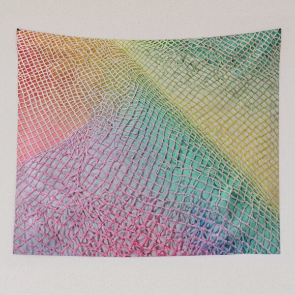 Item preview, Rainbow Mesh Fabric Texture designed and sold by SassyArtistry.
