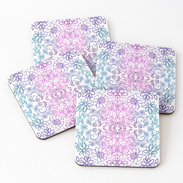 Item preview, Rainbow Floral 2 designed and sold by CampK80.