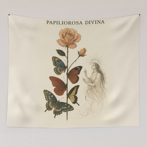 Item preview, Papiliorosa Divina Surrealism Daliesque designed and sold by LivingWellness.