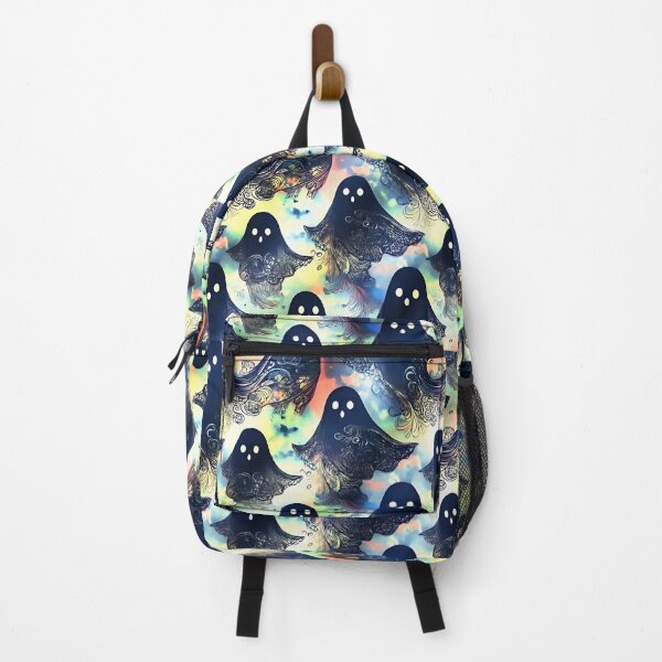 Item preview, Black ghosts and watercolors Halloween designed and sold by loveiscosmic.