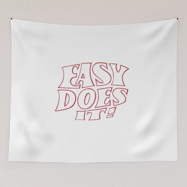 Item preview, Vintage Easy Does It designed and sold by QuayTradingCo.