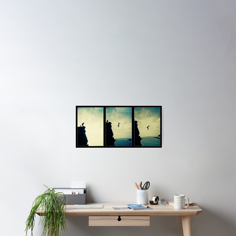 Cliffjump Sequence Poster