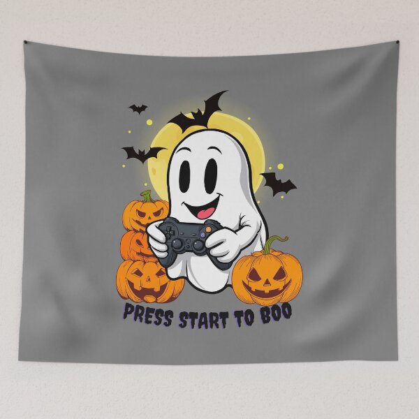 Item preview, Halloween Gamer Ghost designed and sold by berwies.