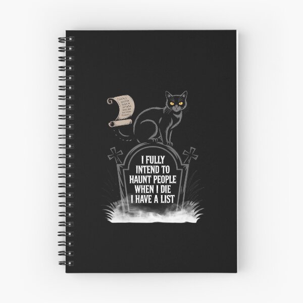 Item preview, I Fully Intend To Haunt People When I Die Funny designed and sold by JulienAureo.