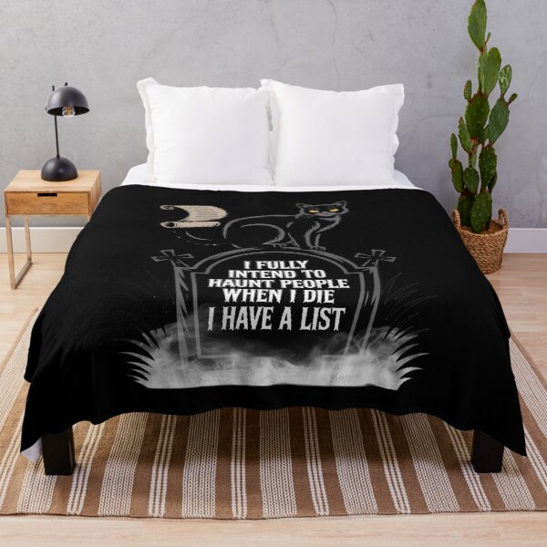 Item preview, I Fully Intend To Haunt People When I Die Funny designed and sold by JulienAureo.