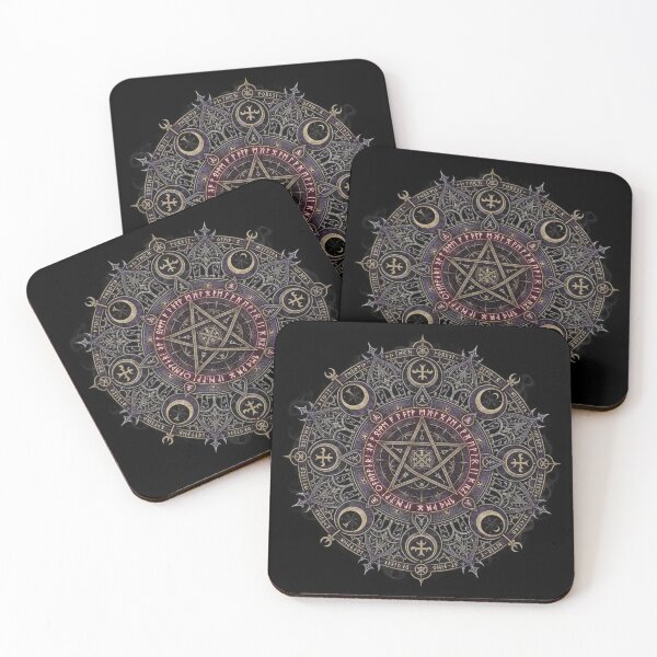 Item preview, Arcane Pentacle Mandala of Mystical Runes designed and sold by optimusprime39.