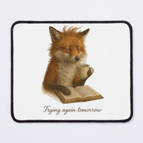Item preview, Fox Trying Again Tomorrow designed and sold by thehaywirehoney.