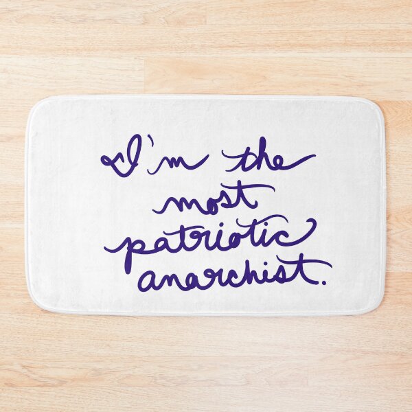 Item preview, The Most Patriotic Anarchist  designed and sold by abeink.