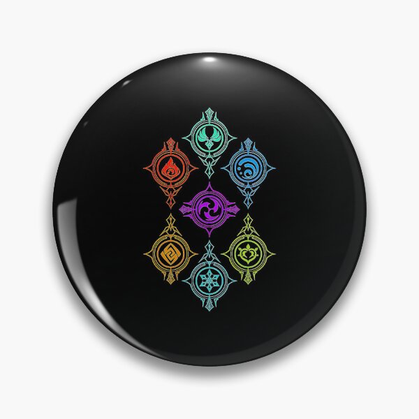 Item preview, Elements Of World - Genshin Impact designed and sold by NoelFischer.
