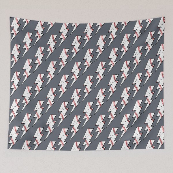 Item preview, Baseball Lightning Bolt designed and sold by The Loved Label.