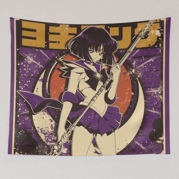 Item preview, Sailor Saturn Kanji Poster  designed and sold by AnimeArsenalPrints.