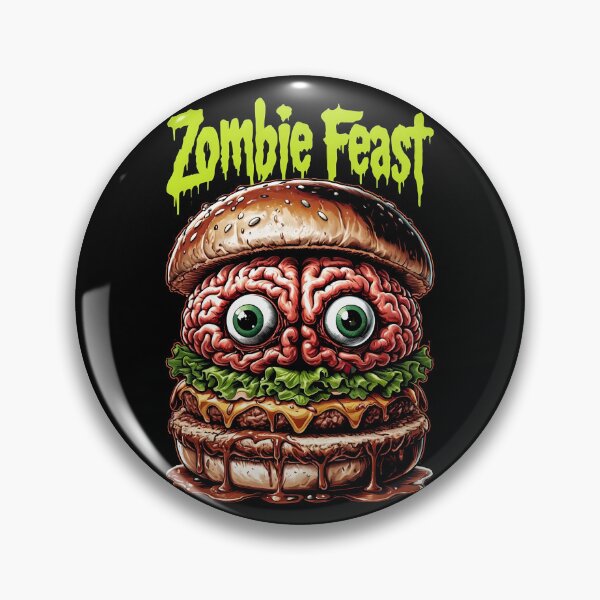 Item preview, Zombie Burger - Zombie Feast designed and sold by NightTimeJ.
