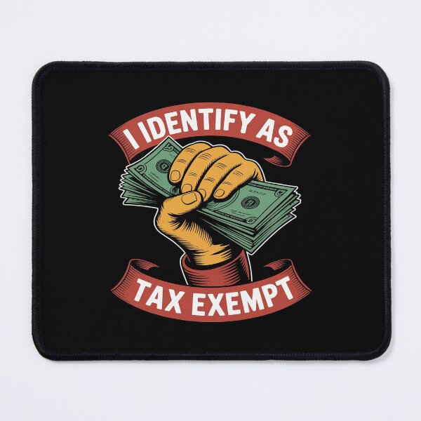 Item preview, I Identify As Tax Exempt Funny Work Glove designed and sold by JulienAureo.