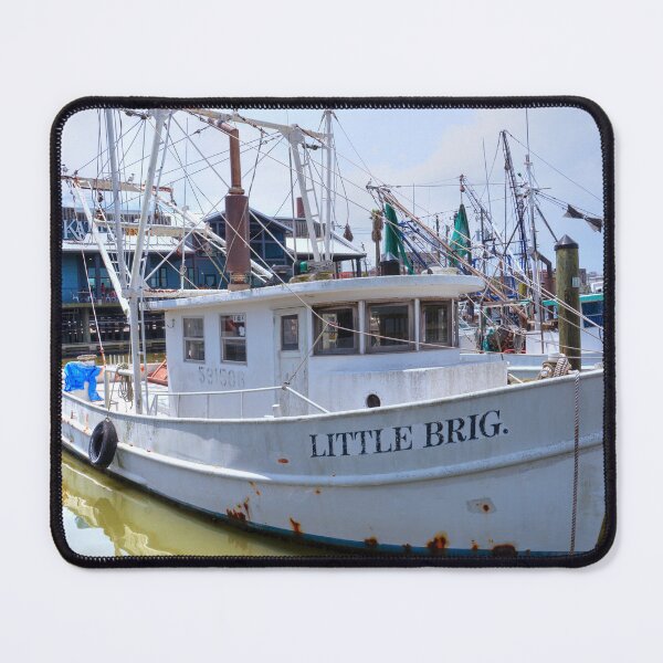 Item preview, Fishing Boat at Scenic Dock designed and sold by Savannah Gibbs.