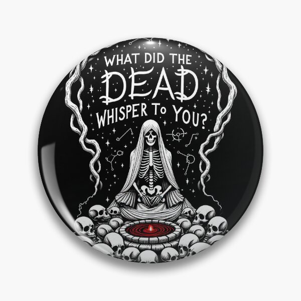 Item preview, Bone Oracle – What Did the Dead Whisper to You? designed and sold by BlackPrintMrket.