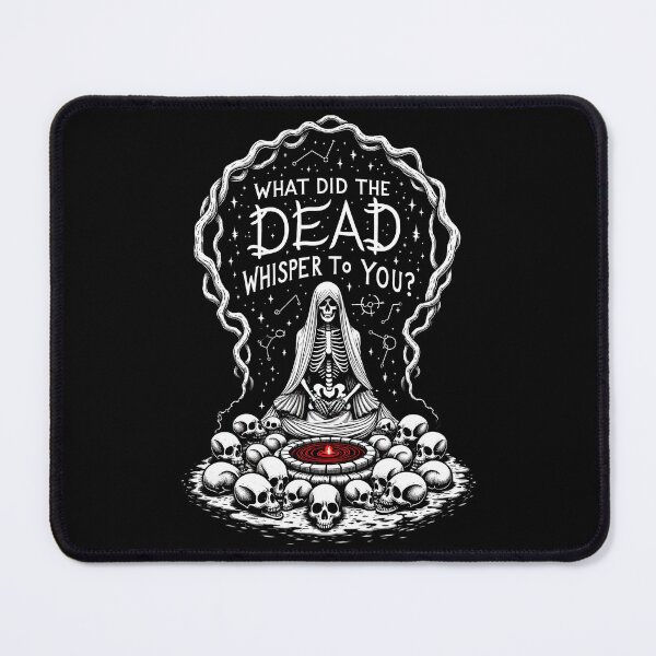 Item preview, Bone Oracle – What Did the Dead Whisper to You? designed and sold by BlackPrintMrket.